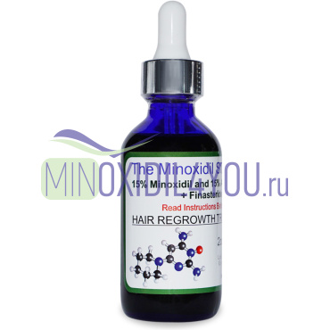 The Minoxidil Store Plus LLC - Лосьон Миноксидил 15% + азелаиновая кислота 5% + финастерид 0,1%