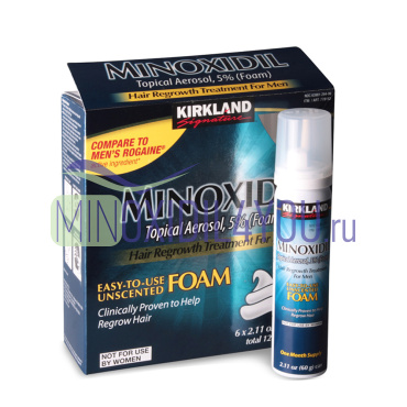 Пена Kirkland Minoxidil Foam 5%