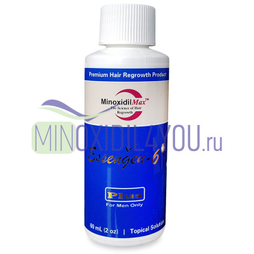 Essengen-6 Plus (Есенген 6%) миноксидил 6% + финастерид 0.05% (0,5mg), лосьон