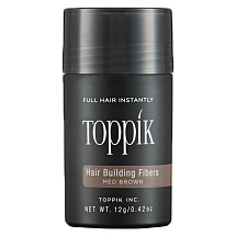 Пудра-загуститель Toppik-стандартный 12 гр - Средне-коричневый