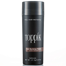 Пудра-загуститель Toppik-эконом 27 гр - Темно-коричневый