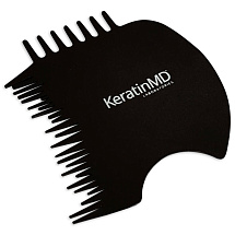 Гребешок – расческа с несколькими видами щетины, для укладки волос после загустителя Keratin MD