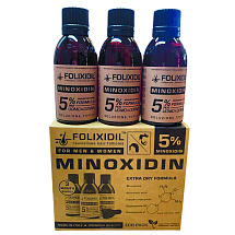 Folixidil 5% – 3 месяца, для мужчин и женщин, которые заботятся о своих волосах
