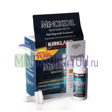 Minoxidil Kirkland 5% - лосьон для роста волос