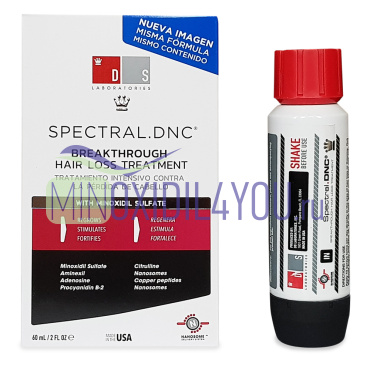 Spectral DNC (Спектрал ДНС), миноксидил и аминексил, препарат для борьбы с облысением