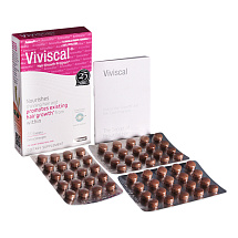 Женские витамины для роста волос Viviscal Extra Strength, 60 штук в упаковке